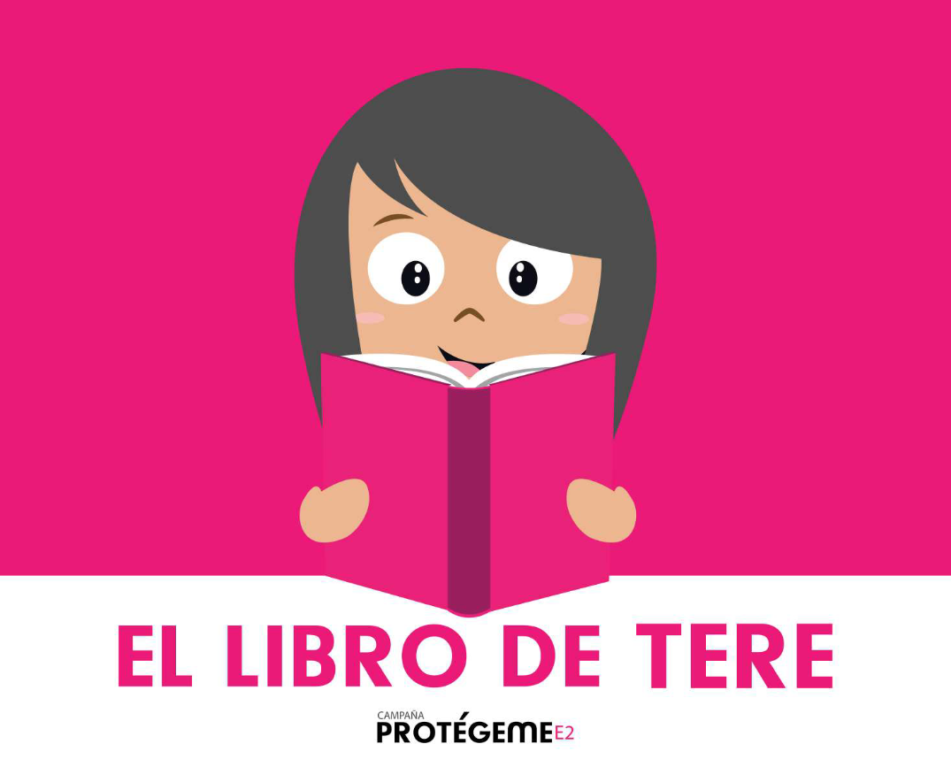 Portada de El Libro de Tere Material para la prevención de la violencia sexual en niñas y niños