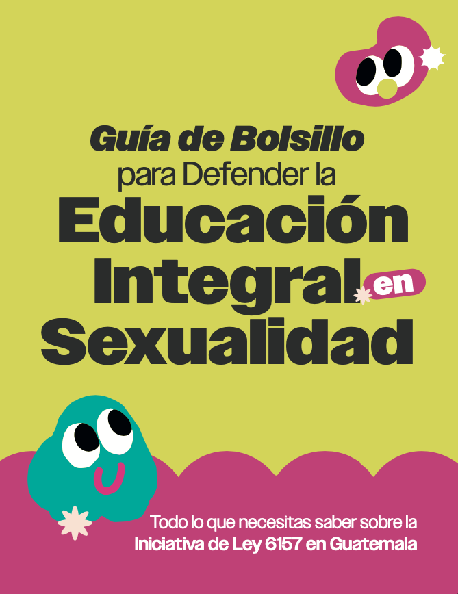 Portada de Guía de Bolsillo para defender la Educación Integral en Sexualidad -EIS-